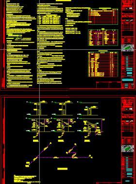 某場(chǎng)館廚房燃?xì)庠O(shè)計(jì)圖紙CAD文件