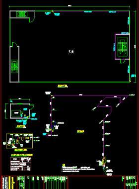 某有限公司3噸燃?xì)忮仩t供氣施工圖（說(shuō)明、材料表、平面、系統(tǒng)圖）CAD文件
